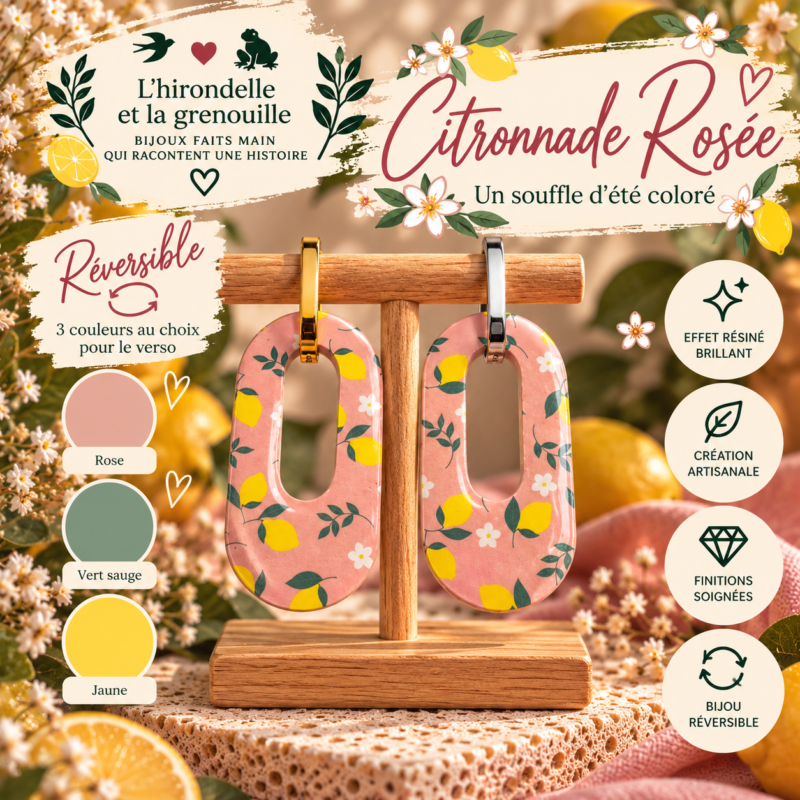 Citronnade rosée
